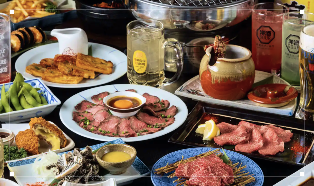 焼肉×肉料理×酒場！お酒メインもOK